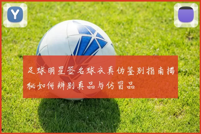 足球明星签名球衣真伪鉴别指南揭秘如何辨别真品与仿冒品